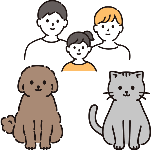 ペット同伴アイコン画像